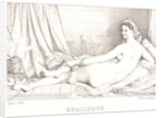Odalisque, 1825 by Jean-Auguste-Dominique Ingres