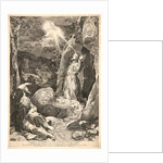 Stigmatization of St. Francis by Francesco Villamena