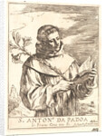 Saint Anthony of Padua, 17th century by Anonymous