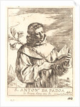 Saint Anthony of Padua, 17th century by Anonymous