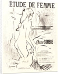 Study of a Woman (Etude de femme), 1893 by Henri de Toulouse-Lautrec