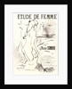 Study of a Woman (Etude de femme), 1893 by Henri de Toulouse-Lautrec