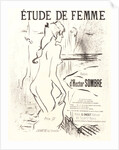 Study of a Woman (Etude de femme), 1893 by Henri de Toulouse-Lautrec