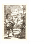 Mucius Scevola before Porsenna, ca. 1763-1764 by Jean-Honoré Fragonard