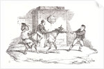 Three Boys Playing with an Ass, 1820 by Théodore Géricault