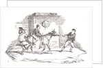 Three Boys Playing with an Ass, 1820 by Théodore Géricault