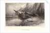 Stranded Brig, 19th century by Eugène Isabey