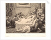 La Chanson de Table, 1852 by Paul Gavarni