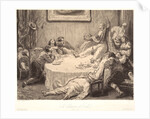 La Chanson de Table, 1852 by Paul Gavarni