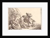Italian Peasant Family Resting, 1809 by Benjamin Zix
