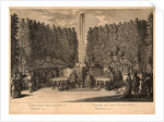 Collation donne dans le petit Parc de Versailles, 1678 by Jean Le Pautre