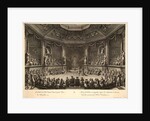 La Salle du Bal donne dans le petit Parc de Versailles, 1678 by Jean Le Pautre