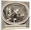 Portrait of Jean Jouvenet, Painter to the King, Director of the Royal Academy, 1707 by Antoine Trouvain