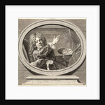 Portrait of Jean Jouvenet, Painter to the King, Director of the Royal Academy, 1707 by Antoine Trouvain