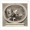 Portrait of Jean Jouvenet, Painter to the King, Director of the Royal Academy, 1707 by Antoine Trouvain