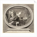 Portrait of Jean Jouvenet, Painter to the King, Director of the Royal Academy, 1707 by Antoine Trouvain
