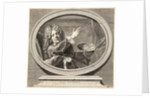Portrait of Jean Jouvenet, Painter to the King, Director of the Royal Academy, 1707 by Antoine Trouvain