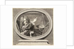 Portrait of Jean Jouvenet, Painter to the King, Director of the Royal Academy, 1707 by Antoine Trouvain