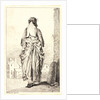 Lady Walking Seen from Behind (La Femme marchand au fond), ca. 1710 by Jean-Antoine Watteau