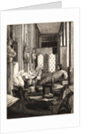 Le Foyer de la Comédie-Francaise pendant le Siège de Paris, 1870-1871 by James Tissot