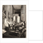 Le Foyer de la Comédie-Francaise pendant le Siège de Paris, 1870-1871 by James Tissot