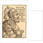 Soltan Charadin, Barbarossa Re Dalgeri, 1535 by Luca Antonio de Giunta