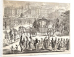 Pabst Pius am Ostersonntag auf dem Hofe zu Wien 1782, ca. 1782 by Johann Hieronymus Lo¨schenkohl
