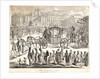 Pabst Pius am Ostersonntag auf dem Hofe zu Wien 1782, ca. 1782 by Johann Hieronymus Lo¨schenkohl