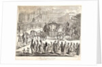 Pabst Pius am Ostersonntag auf dem Hofe zu Wien 1782, ca. 1782 by Johann Hieronymus Lo¨schenkohl