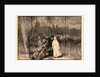 Sortie du Théatre du Chatelet, 1888 by Auguste Louis Lepère