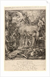 Allegorie sur le Marriage de Monseigneur le Comte de Provence, 1771 by Gabriel de Saint-Aubin
