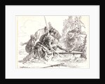 Two Soldiers and Two Women, ca. 1750 by Giovanni Battista Tiepolo