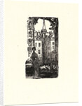 Image from La Bièvre, Les Gobelins, Saint-Séverin, ca. 1901 by Auguste Louis Lepère