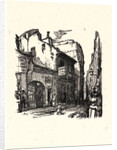 Image from La Bièvre, Les Gobelins, Saint-Séverin, ca. 1901 by Auguste Louis Lepère
