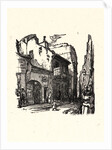 Image from La Bièvre, Les Gobelins, Saint-Séverin, ca. 1901 by Auguste Louis Lepère