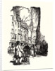 Image from La Bièvre, Les Gobelins, Saint-Séverin, ca. 1901 by Auguste Louis Lepère