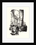 Image from La Bièvre, Les Gobelins, Saint-Séverin, ca. 1901 by Auguste Louis Lepère