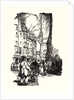 Image from La Bièvre, Les Gobelins, Saint-Séverin, ca. 1901 by Auguste Louis Lepère