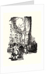 Image from La Bièvre, Les Gobelins, Saint-Séverin, ca. 1901 by Auguste Louis Lepère