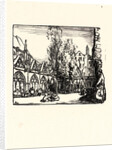 Image from La Bièvre, Les Gobelins, Saint-Séverin, ca. 1901 by Auguste Louis Lepère