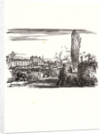 Image from La Bièvre, Les Gobelins, Saint-Séverin, ca. 1901 by Auguste Louis Lepère