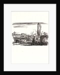Image from La Bièvre, Les Gobelins, Saint-Séverin, ca. 1901 by Auguste Louis Lepère