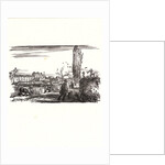 Image from La Bièvre, Les Gobelins, Saint-Séverin, ca. 1901 by Auguste Louis Lepère
