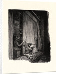 Image from La Bièvre, Les Gobelins, Saint-Séverin, ca. 1901 by Auguste Louis Lepère