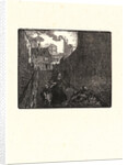 Image from La Bièvre, Les Gobelins, Saint-Séverin, ca. 1901 by Auguste Louis Lepère