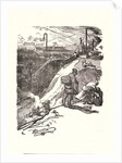Image from La Bièvre, Les Gobelins, Saint-Séverin, ca. 1901 by Auguste Louis Lepère