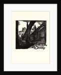 Image from La Bièvre, Les Gobelins, Saint-Séverin, ca. 1901 by Auguste Louis Lepère