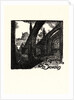 Image from La Bièvre, Les Gobelins, Saint-Séverin, ca. 1901 by Auguste Louis Lepère