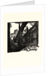 Image from La Bièvre, Les Gobelins, Saint-Séverin, ca. 1901 by Auguste Louis Lepère