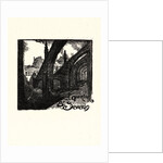 Image from La Bièvre, Les Gobelins, Saint-Séverin, ca. 1901 by Auguste Louis Lepère